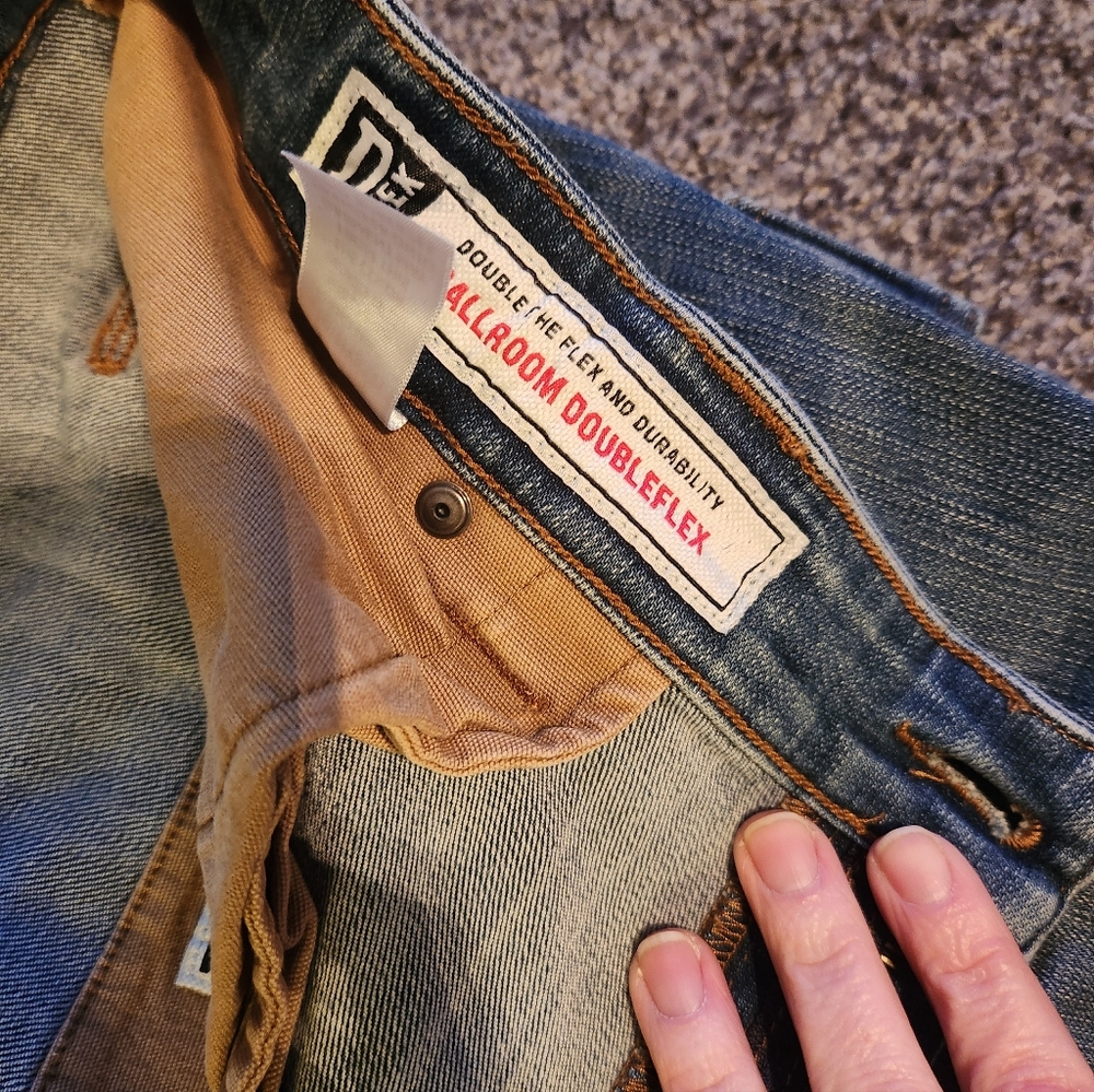40x30 Duluth Mens Ballroom Double Flex Carpenter Jeans - Picture 6 of 13